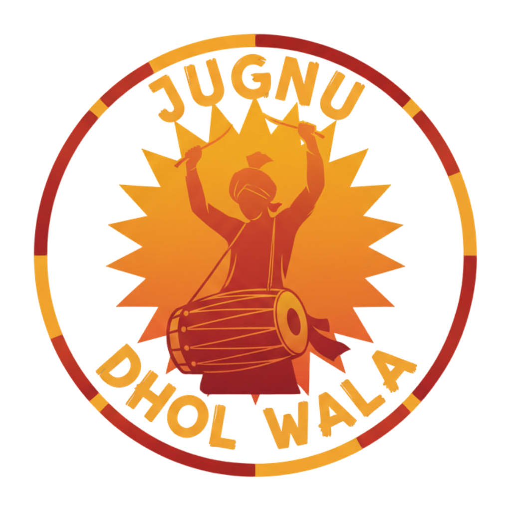 Jugnu Dhol Wala Logo